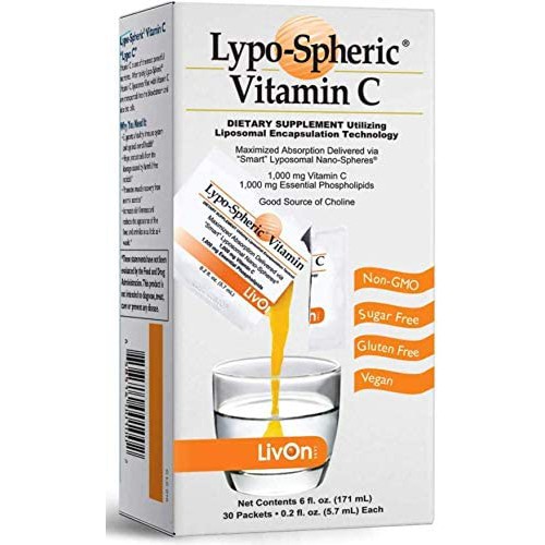 Livon Lypo-Spheric Vitamin C 1000 mg 30 ซอง วิตซีเจล วิตามินซี LIPOSOMAL VITAMIN C