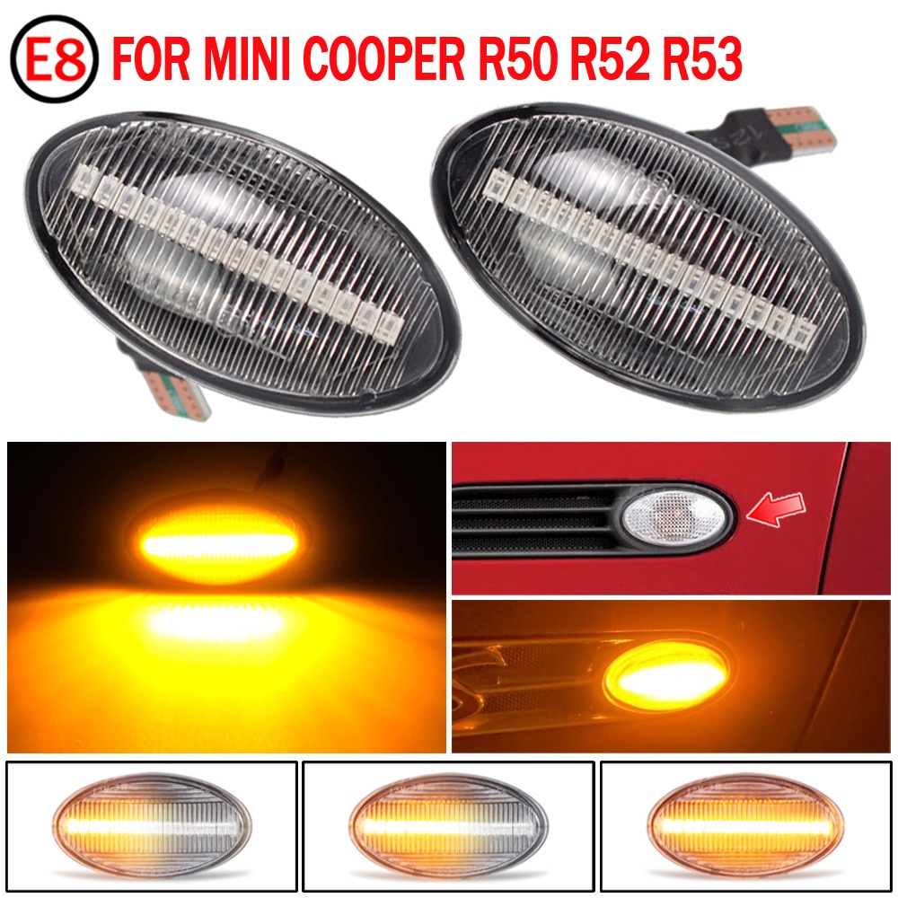 Led Side Marker ไฟเลี้ยวไฟไหลน้ำ Repeater ตัวบ่งชี้แบบไดนามิก Blinker ...
