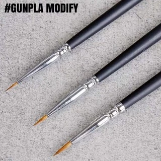 Point Brush พู่กันมืออาชีพ ปลายแหลมหัวกลม สำหรับงานเพ้นท์ขนาดเล็ก GJ0725