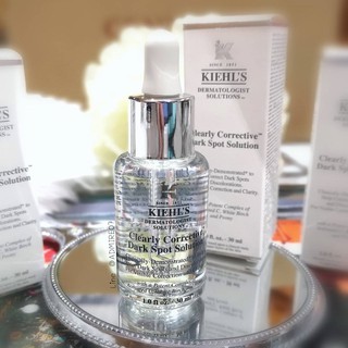 ส่งฟรี Kiehls Clearly Corrective Dark Spot Solution 30ml เซรั่มปรับสีผิวให้สม่ำเสมอ ลดจุดด่างดำ SEP01