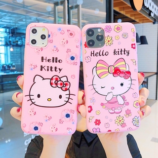 เคสโทรศัพท์มือถือลายการ์ตูนคิตตี้สําหรับ Oppo Reno 2 Reno 3 Realme 3 Pro Realme 5 Realmec 2 / A1K A 37 / Noe 9 A 83 A 5 / A3S A 7 / A5 S F 5 / A 73 / A 79 F 11