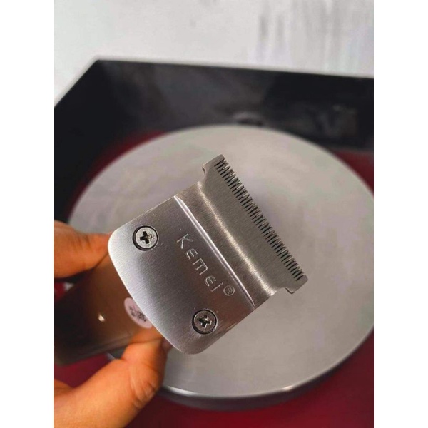 Kemei​ KM-5017​ ปัตตาเลี่ยนกันขอบ​ แกะลาย​ ทางร้านลับคม​ แต่งบาง​ ให้แล้วพร้อมใช้งาน​ กันขอบที่ช่างส