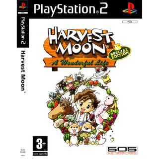 แผ่นเกมส์ Harvest Moon - A Wonderful Life - Special Edition PS2 Playstation2 คุณภาพสูง ราคาถูก