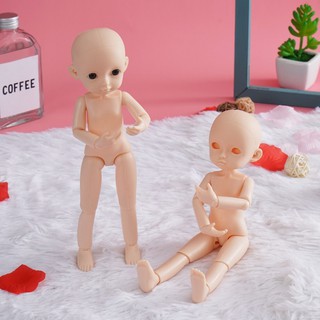 Bjd ของเล่นตุ๊กตา Naked Body And Head Diy ขนาด 26 ซม. ไม่มีรองเท้า