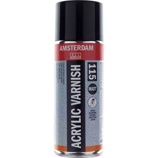 Amsterdam Acrylic Vanish Matt 115 400 ml สเปรย์เคลือบภาพ แบบด้าน