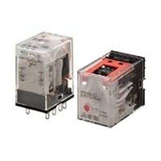 OMRON รีเลย์มีไฟโชว์ 2 คอนแทค 8 ขา 5A/220V : Relay MY2N-GS 220/240Vac