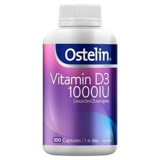 Ostelin Vitamin D3 1000IU - Vitamin D - 300 Capsules Exclusive Size