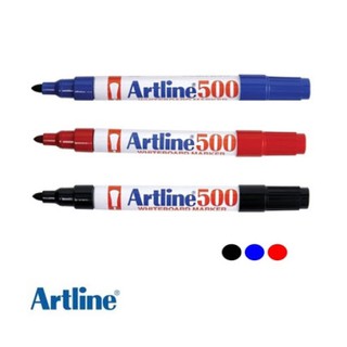 ปากกาไวท์บอร์ด Artline 500A หัวกลม