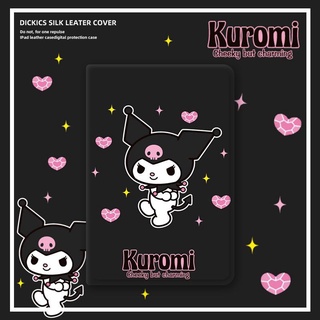 Kuromi for เคสไอแพด pro 9.7 11 2020 2021 gen 7 8 9 air 1 2 3 4 5 mini 1/2/3/4/5/6 เคส pen slot 10.2