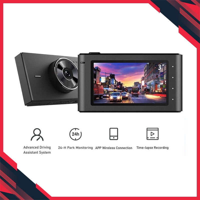 [ถูกสุดๆ !!] Xiaomi DDPai Mola Z5  DVR Dash Cam Car Camera 1600P กล้องติดรถยนต์ ความละเอียดของภาพ 16