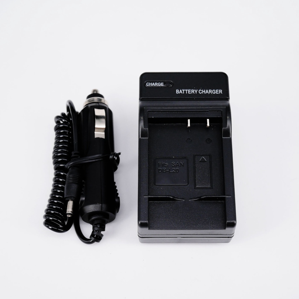 DB-L20 Battery Charger ที่ชาร์จแบตเตอรี่กล้อง For Sanyo Xacti VPC-CA65 VCP-CG9 DMX-CA8 VPC-E60 (1001