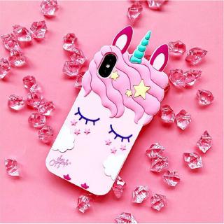 Case Vivo Y91 Y91i Y93 Y95 Y85 Y53 2017 Y51 V9 Silicone Cartoon Unicorn Fashion Eyelashes Horse