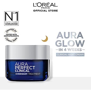 [พร้อมส่ง] LOréal Aura Perfect Clinical Night Cream 50 ml