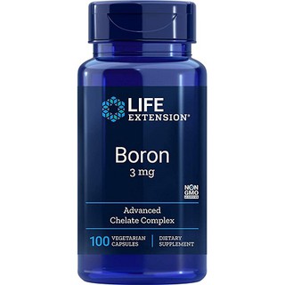 Life Extension,โบรอน, Boron 100 แคปซูล(Veggie)