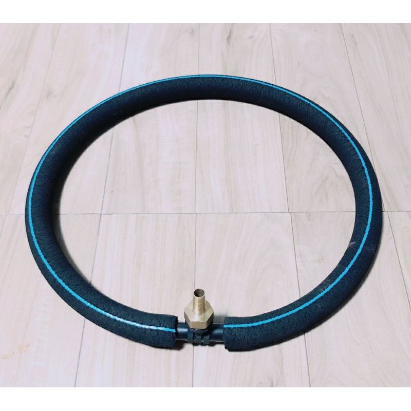สายเติมอากาศ อ๊อกริง OXYGEN RING แบบวงกลมแกนในสแตนเลสแท้ เพิ่มอ๊อกซิเจนในน้ำ