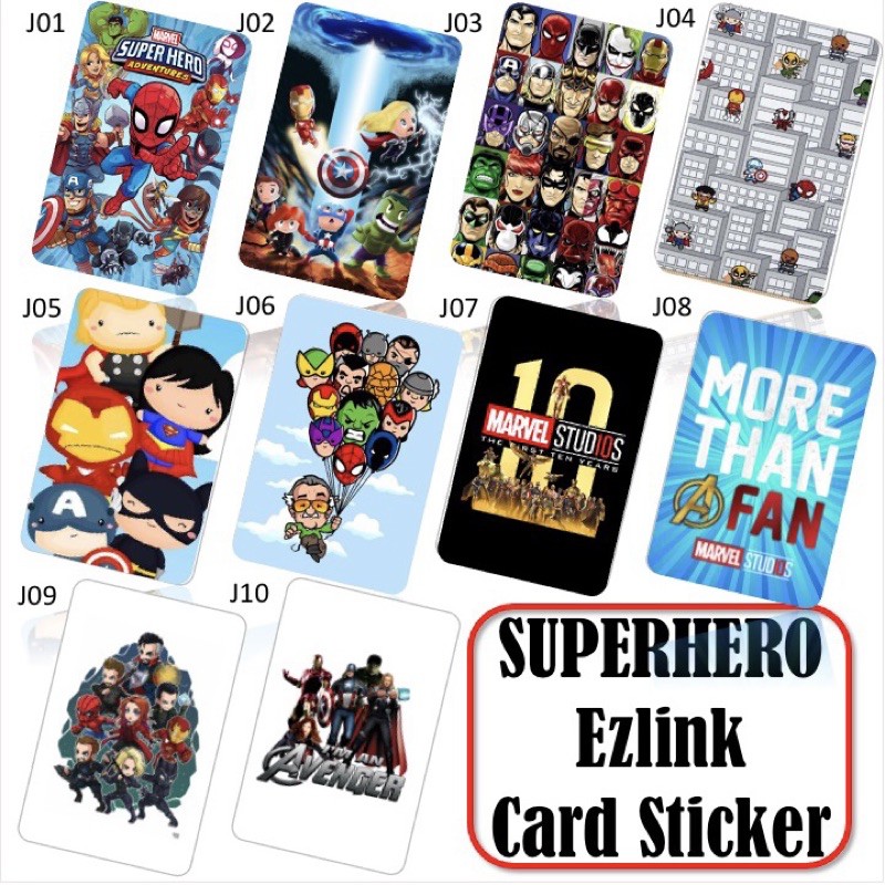 สติ๊กเกอร์การ์ด Hero Ezlink