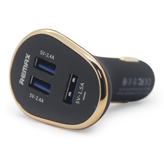 ที่ชาร์จในรถยนต์ REMAX Car Charger USB3port 6.3A