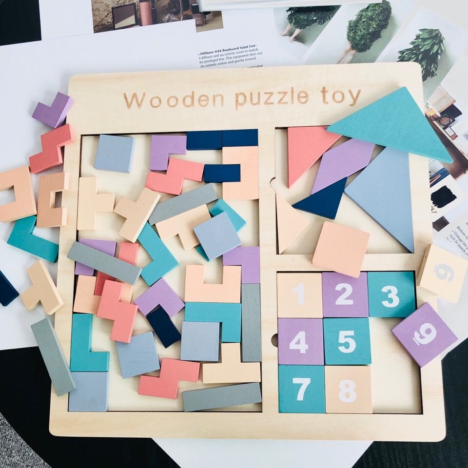 Puzzle Children's Early Childhood Education Jigsaw Puzzle Teaching Aids