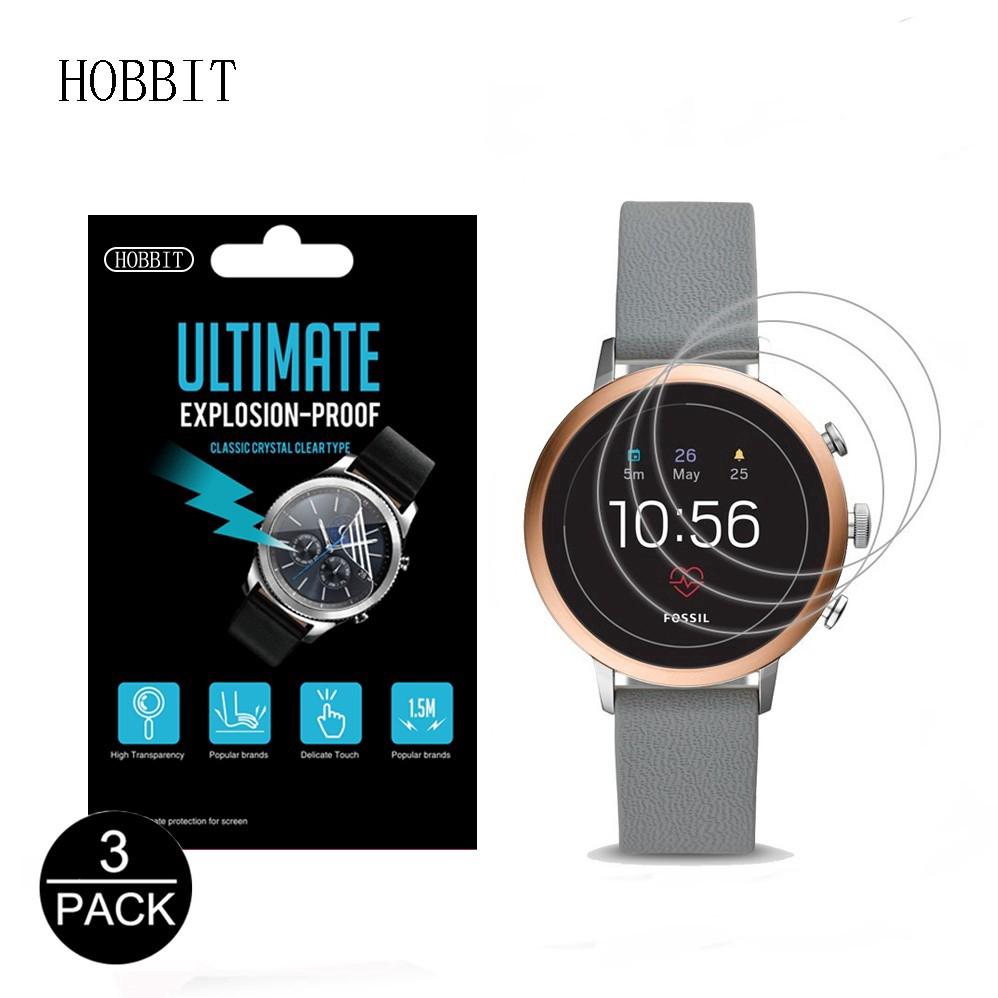 ฟิล์มกันรอยหน้าจอ LCD สำหรับ fossil Q venture Q explorist HR gen4 Screen 3 ชิ้น