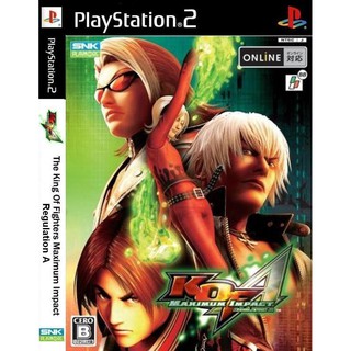 แผ่นเกมส์ King of Fighters Maximum Impact Regulation A PS2 Playstation 2 คุณภาพสูง ราคาถูก