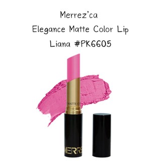 MerrezCa Elegance Matte Color Lip #PK6605 Liana