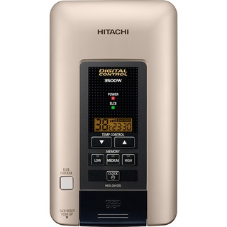 HITACHI เครื่องทำน้ำอุ่น รุ่น HES-35VDS Digital  Premium พรีเมี่ยม ดิจิทัล 3500 วัตต์