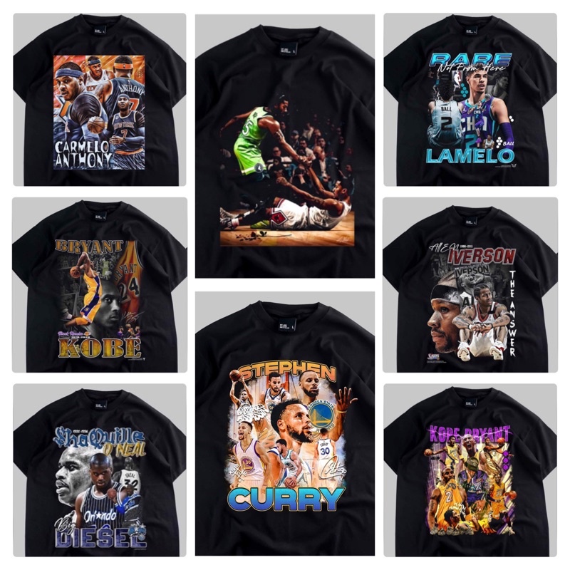 เสื้อยืด NBA BOOTLEG