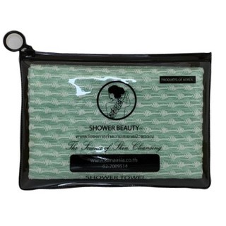 SHOWER BEAUTY[Shower scrub towel]ผ้าขัดผิวกาย ผืนเดียวครบขัด…