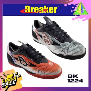 รองเท้าฟุตซอล Breaker รหัส BK 1224 รองเท้า ฟุตซอล เบรคเกอร์ ทรงสวย ใหมาะกับนักกีฬา