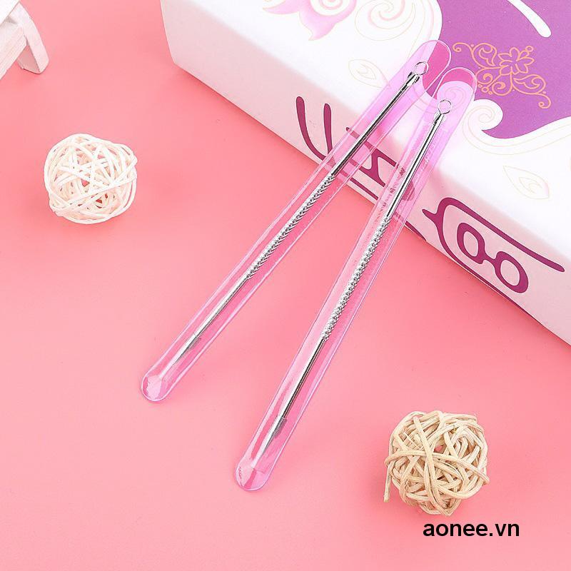 🔥🔥🔥เข็มกดสิว สแตนเลส แบบสองหัว รักษาใบหน้า สิวหัวดํา เครื่องมือทําความสะอาดจมูก เข็มกดสิว - รูปที่ 5