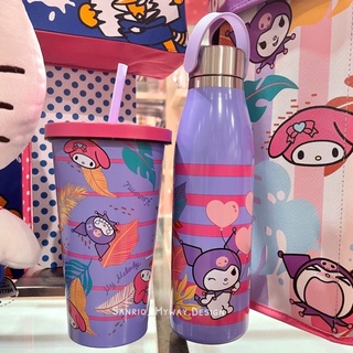 แก้วน้ำKuromi x Hello Kitty✨💕Limited 500ml ของแท้💯