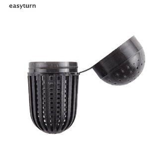 Easyturn กล่องแคปซูลใส่เหยื่อตกปลา รูปกุ้ง 10 ชิ้น