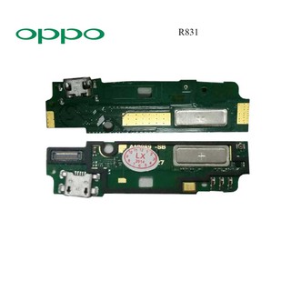 สายแพร Oppo R831 แผงชุดก้นชาร์จ+ไมล์