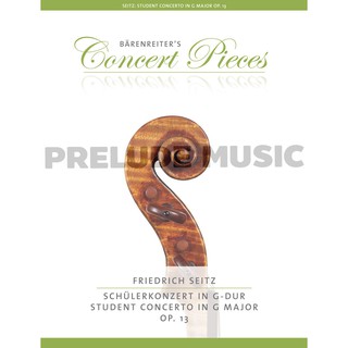 (Violin) Student Concerto in G major op. 13 (BA8972)