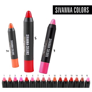 DF915 ลิปดินสอ ซิวันนา Sivanna Colors Lipstick pencil