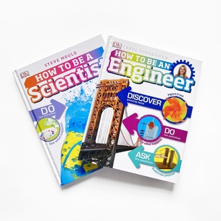 หนังสือวิทยาศาสตร์ - นักวิทยาศาสตร์ &amp; วิศวกร How to be a Scientist &amp; How to be an engineer 👷🏻‍♂️👨🏻‍🔬