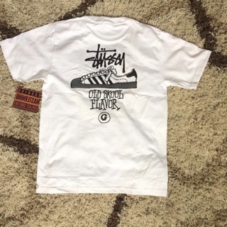 Stussy Old Skool เสื้อยืดแฟชั่นสําหรับผู้ชาย ใหม่