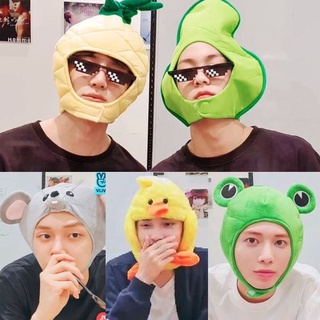 พวงกุญแจอะคริลิค TXT ANIMAL HAT SOOBIN YEONJUN BEOMGYU