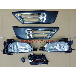 ไฟตัดหมอก  สปอร์ตไลท์ CRV 2002 2003 2004 foglamp honda crv sportlight crv HONDA CR-V ปี2002-2004 ทรงห้าง