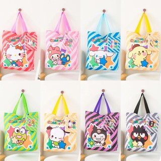 กระเป๋า Sanrio Character ECO-Bag แบบพับเก็บได้