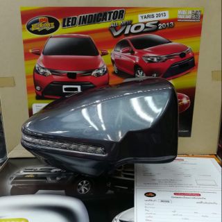 ครอบกระจกไฟ Toyota Vios_Yaris 14-18