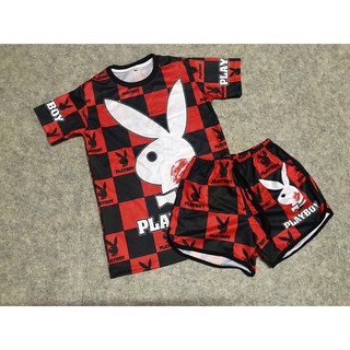 SC001 ชุดนอนลายplayboy