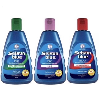 Selsun Blue shampoo แชมพูขจัดรังแค ยอดนิยม 200ml