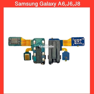 บอร์ดชุดเสียบหูฟัง Small talk Samsung Galaxy A6 / J6 / J8  สินค้าคุณภาพดี