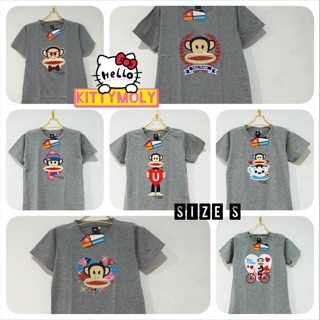 เสื้อยืด🐵Paul Frank🐵#cottonแท้100% 🌟size S🌟