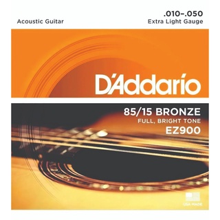 Daddario Daddario Ez890 Ez900 Ez910 Ez920 Ballad Bronze สายกีตาร์ไฟฟ้าสายเชือกกีตาร์