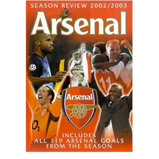 ARSENAL FC SEASON REVIEW 2002-2003 [DVD-SOUNDTRACK]