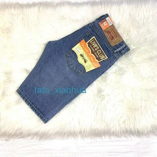 กางเกงยีนส์ขาสั้นยีนส์สามส่วนชาย สี​ กรม​ ฟอกสนิม Size 28-38