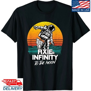 เสื้อยืด พิมพ์ลาย Axie Infinity To The Moon Axs Crypto Hodler สําหรับผู้ชายS-5XL