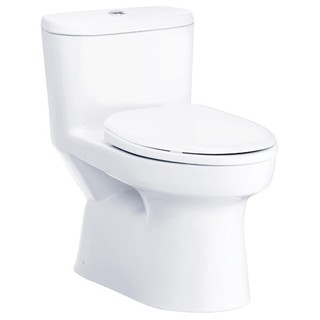 สุขภัณฑ์ 1 ชิ้น C1015 COTTO 3/4.5L สีขาว 1-PIECE TOILET C1015 COTTO 3/4.5LITRE WHITE